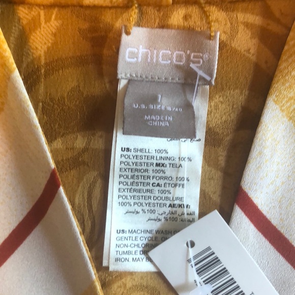 NWT Chico’s jacket - Picture 5 of 5